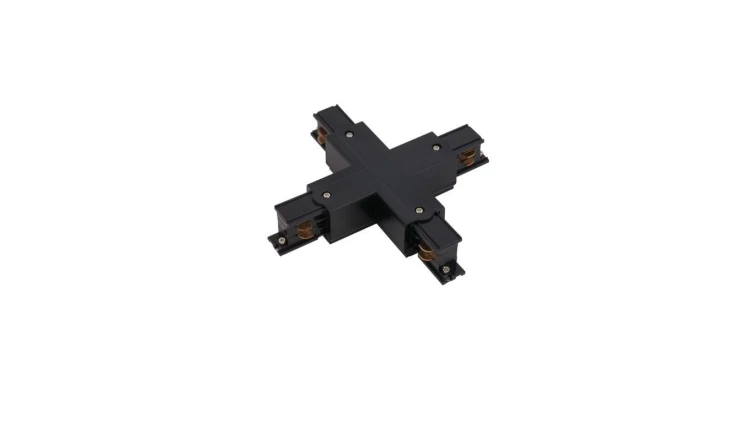 ŁĄCZNIK KRZYżOWY CZARNY CTLS POWER X CONNECTOR BLACK 8702 Nowodvorski