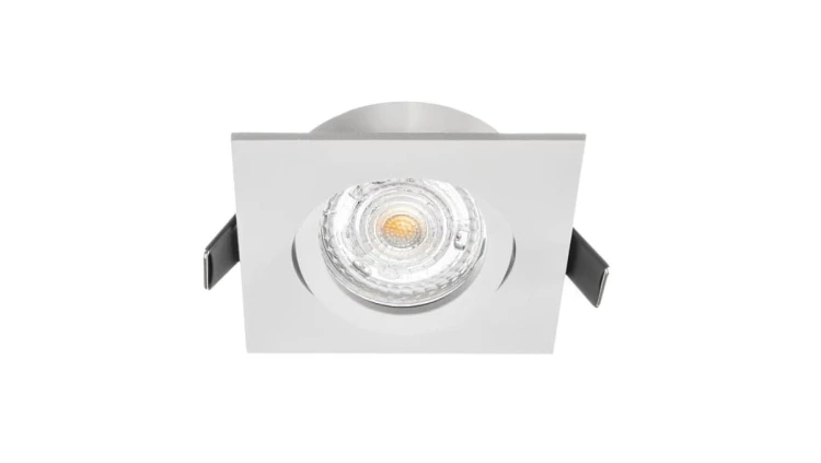 Oczko sufitowe kwadratowe ruchome IP20 White EKZ312 Milagro