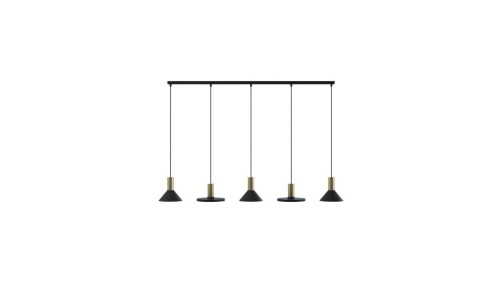 Lampa wisząca HERMANOS V BLACK/SOLID BRASS 8032 Nowodvorski Lighting