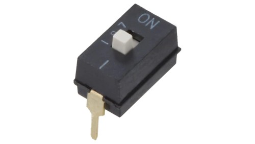 Przełącznik DIP-SWITCH Ilość sekcji 1 ON-OFF 0,025A/24VDC A6TN1104