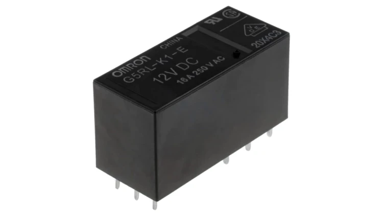 Przekaźnik elektromagnetyczny SPDT Ucewki 12VDC 16A/250VAC G5RL-K1-E-12DC