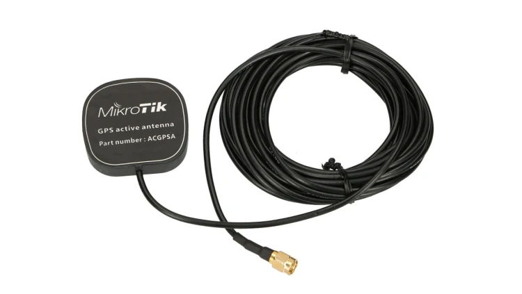 Antena GPS 1575.4MHz, 1x SMA, IP67, do użytku z LtAP mini LTE Kit MikroTik ACGPSA