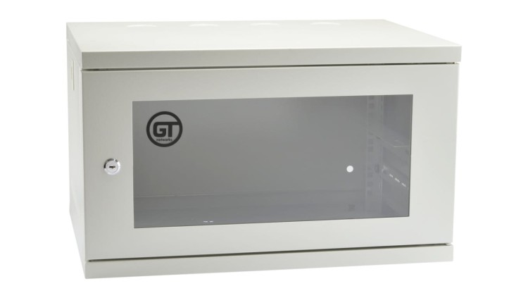 Szafa wisząca RACK 19 6U 400mm szara GT