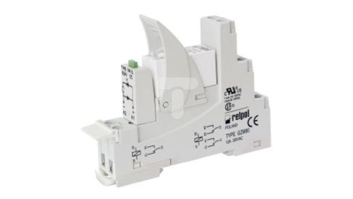 Przekaźnik 2P 8A 24V DC AgNi PI84-024DC-M41G-TS-2012