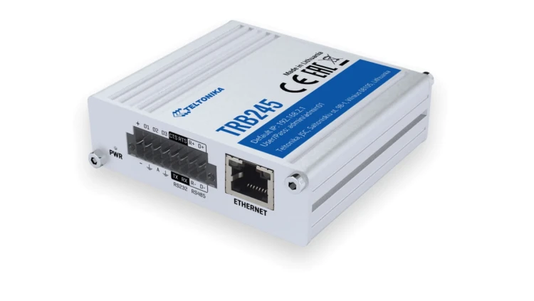 Gateway, brama LTE Cat 4, LTE, RS232/RS485, GPS Teltonika TRB245
