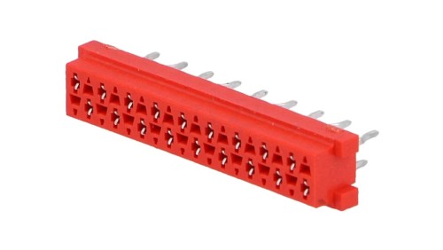 Micro-MaTch gniazdo żeńskie 18-pin THT na PCB Układ 2x9 8-215079-8