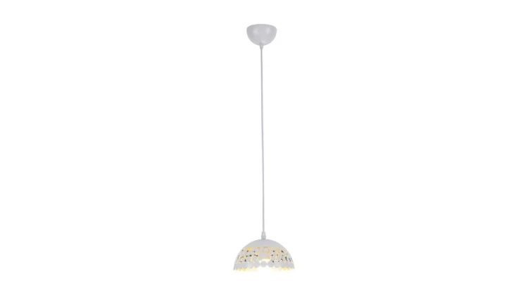 Lampa wisząca LISA WHITE 1xE27 18cm ML6138 Milagro