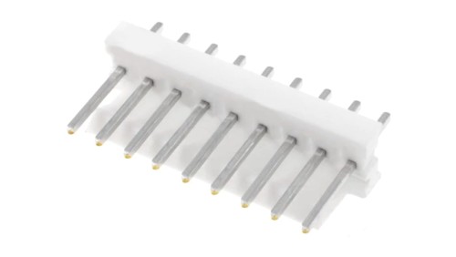Gniazdo przewód-płytka męskie 9-pin 2,54mm THT MTA-100 640456-9