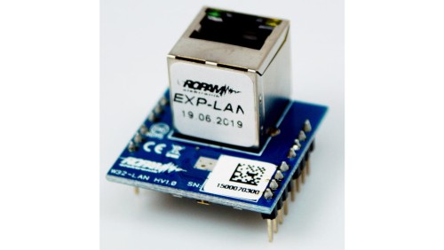 Moduł Ethernet: 10/100 BaseT, RJ45, kompatybilność: NeoGSM-IP, NeoGSM-IP-64, PCB moduł lokalny