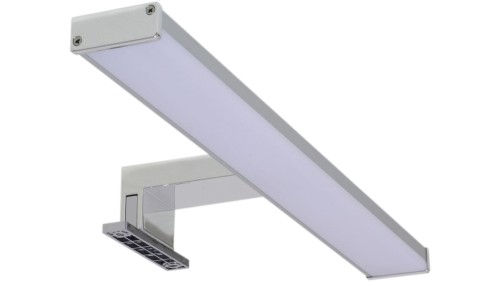 Lampa LED łazienkowa srebrna 12W 60cm na lustro szafke AJJ-W600C40-S