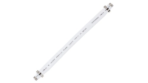 Przejście okienne Łącznik antenowy F (gniazdo / gniazdo) płaski 21cm