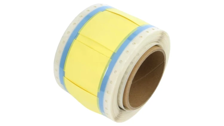 Oznaczniki termokurczliwe 50mm żółty Wsp.kurczliwości 3 1 7992730001