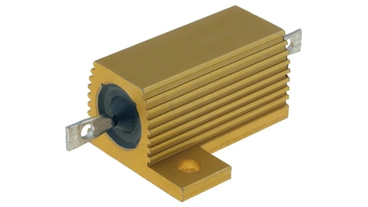 Rezystor drutowy z radiatorem przykręcany 16W 33 Ohm 9-1625966-5