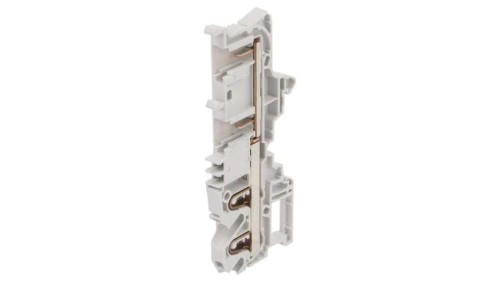 Zacisk rozgałęźny szynowy SNK 0,5÷4mm2 drogi 1 zaciski 4 szary 1SNK806010R0000 (ZDK4-22)