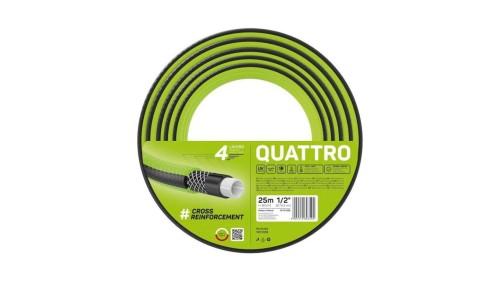 WĄŻ OGRODOWY QUATTRO 1/2 25M