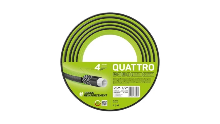 WĄŻ OGRODOWY QUATTRO 1/2 25M