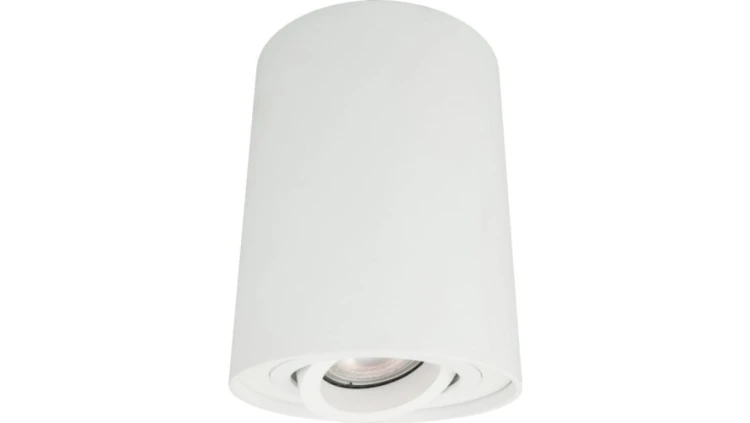 LAMPA NATYNKOWA SPOT TUBA BIAŁA REGULOWANA