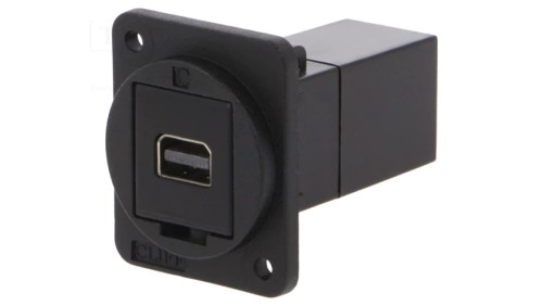 Łącznik Mini DisplayPort gniazdo z obu stron FT 19x24mm CP30202X