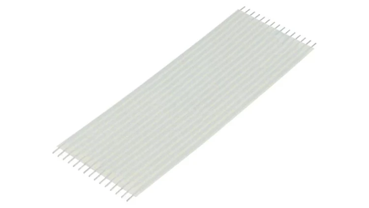 Złącze zwora elastyczna R.taśmy 2,54mm L 101,6mm proste 5-1437145-6