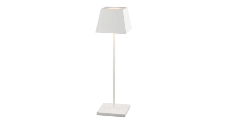 Lampa ogrodowa bezprzewodowa na stół USB MAHE LED WHITE 8397 Nowodvorski
