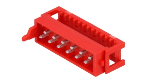 Micro-MaTch wtyk męskie 12-pin IDC na taśmę Układ 2x6 1,27mm 1-215083-2