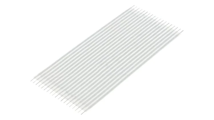 Złącze zwora elastyczna R.taśmy 2,54mm L 101,6mm proste 6-1437145-3