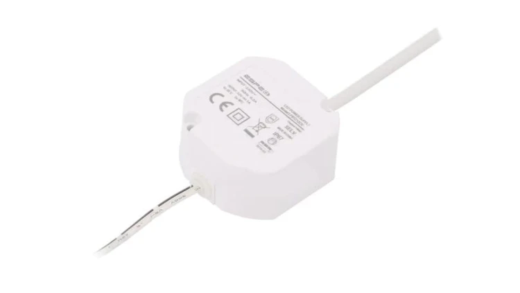 Zasilacz impulsowy LED 12W 12VDC 1A 220÷240VAC IP67 -10÷40C LPB1212CV