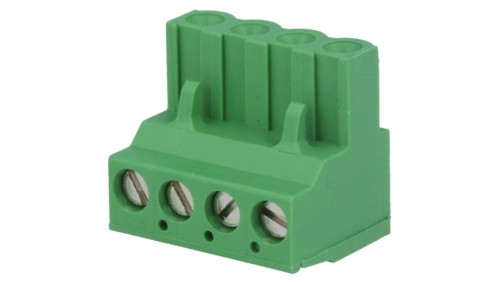 Listwa zaciskowa rozłączalna 5,08mm tory 4 proste wtyk 300V 796634-4