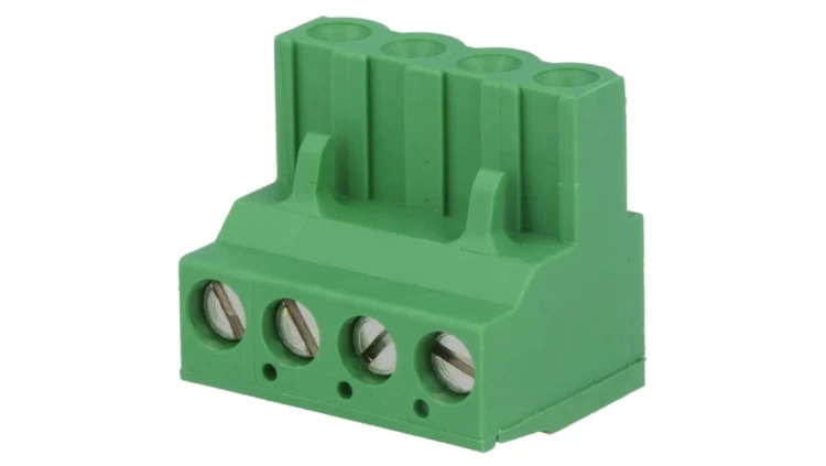 Listwa zaciskowa rozłączalna 5,08mm tory 4 proste wtyk 300V 796634-4