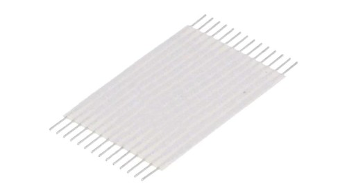 Złącze zwora elastyczna R.taśmy 1,27mm L 25,4mm proste 1-1437130-1