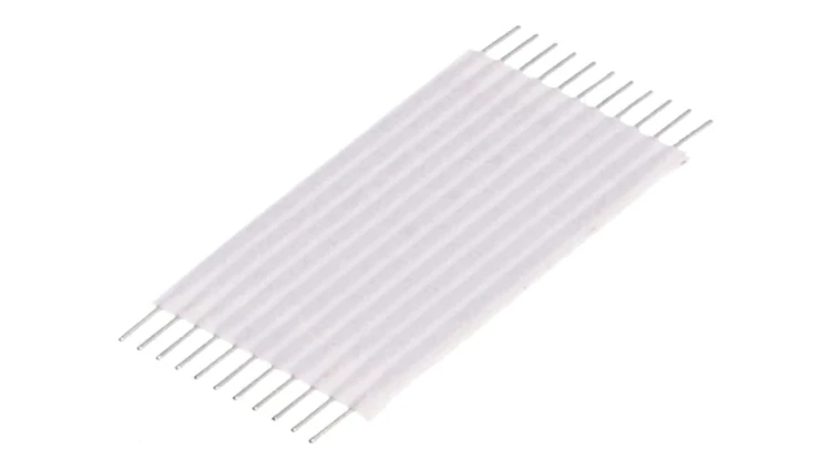 Złącze zwora elastyczna R.taśmy 1,27mm L 25,4mm proste 1437130-6