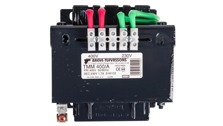 Transformator 1-fazowy separacyjny TMM 400/A 400/230V 1,7A, Ta 40, 16252-9996