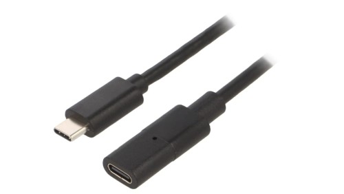 Kabel USB C gniazdo - USB C wtyk 1m FCR72003