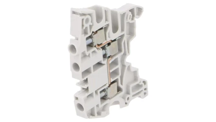 Zacisk rozgałęźny szynowy SNK 0,2÷6mm2 drogi 1 zaciski 3 szary 1SNK506011R0000 (ZS6-3S)