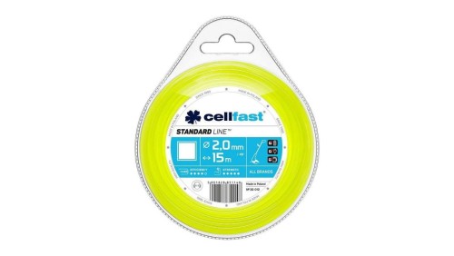 ŻYŁKA DO WYKASZARKI KWADRAT 2.0MM 15M