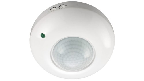 CZUJNIK RUCHU NATYNKOWY DO LED SUFITOWY PIR 360 STOPNI BIAŁY 230V NA PODCZERWIEŃ
