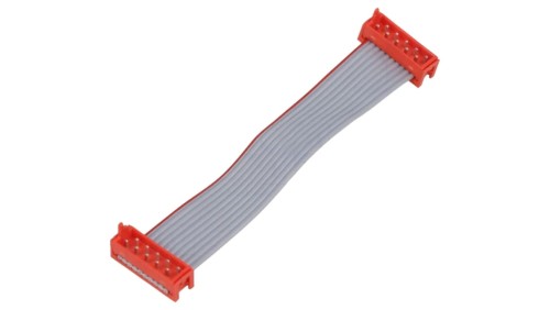 Kabel kabel wstążkowy ze złączami 10-pin Układ 2x5 Dł 75mm 2205063-1