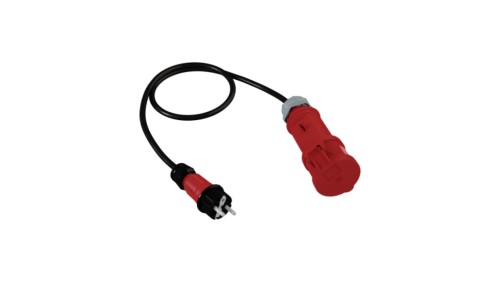 Adapter 1m z wtyczki 230V Unischuko na gniazdo siłowe 230V/16A/5P 2773