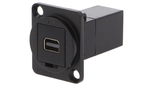 Łącznik Mini DisplayPort gniazdo z obu stron FT 19x24mm CP30202MB