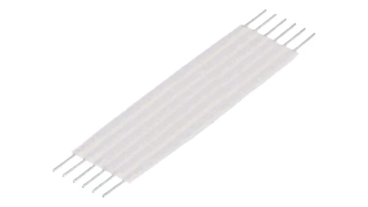 Złącze zwora elastyczna R.taśmy 1,27mm L 25,4mm proste 3-1437130-4