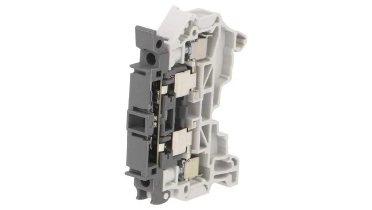 Złączka szynowa SNK 0,2÷4mm2 tory 1 zaciski 2 zacisk śrubowy 1SNK508414R0000 (ZS4-SF1-R3)