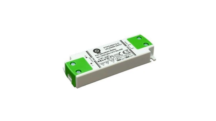 Zasilacz FTPC 20W meblowy 12V DC ftpc20v12-c2