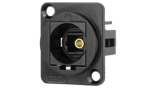 Złącze światłowodowe łącznik Toslink gniazdo z obu stron CP30217MB