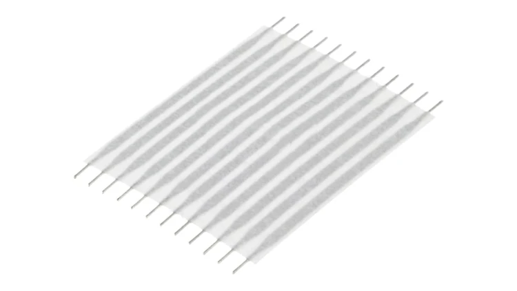 Złącze zwora elastyczna R.taśmy 2,54mm L 38,1mm proste FSN21.5A-12