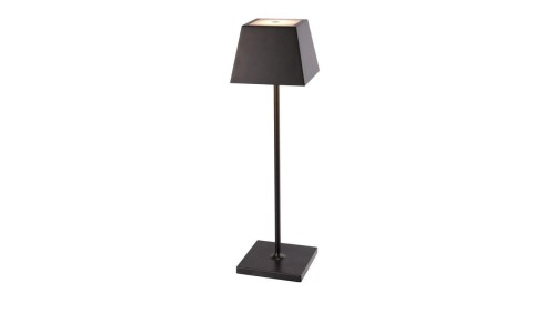Lampa ogrodowa bezprzewodowa na stół USB MAHE LED BLACK 8398 Nowodvorski