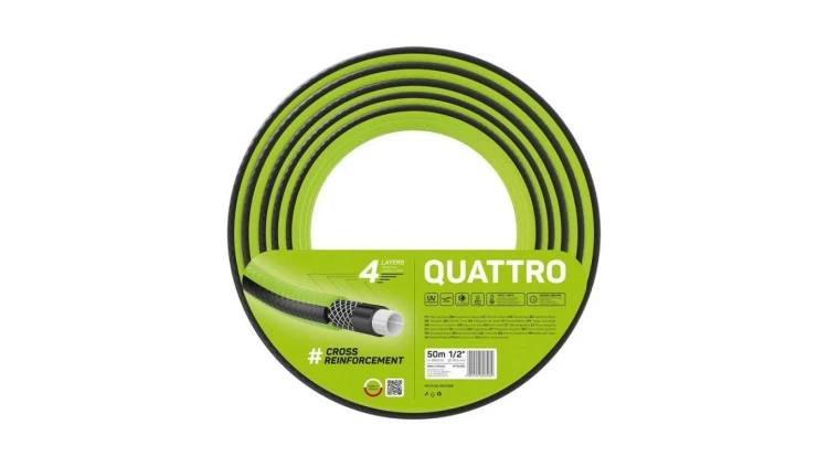 WĄŻ OGRODOWY QUATTRO 1/2 50M
