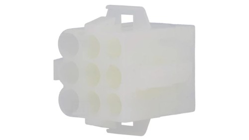 Wtyk przewód-przewód żeńskie .140 MATE-N-LOK 6,1mm 9-pin 1-480672-0