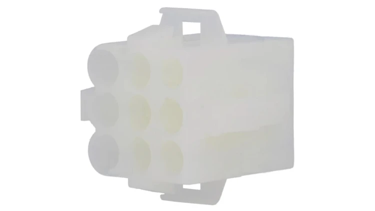 Wtyk przewód-przewód żeńskie .140 MATE-N-LOK 6,1mm 9-pin 1-480672-0