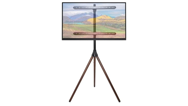 Stojak Podłogowy Tripod TV LCD/LED 32-65 Cali 35kg Drewno