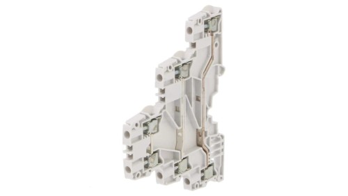 Złączka szynowa SNK 0,2÷4mm2 tory 3 zaciski 6 szary poliamid 1SNK505212R0000 (ZS4-T3)